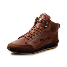 Load image into Gallery viewer, Men's boots spring and autumn winter shoes large size B Department Botas Hombre leather boots shoes sneakers boots men shoes