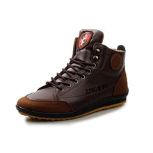 Load image into Gallery viewer, Men's boots spring and autumn winter shoes large size B Department Botas Hombre leather boots shoes sneakers boots men shoes
