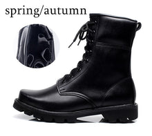 Load image into Gallery viewer, 36~46 army boots wear-resistant breathable outdoor strong men boots #YB552