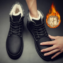 Load image into Gallery viewer, Blast 2019 New Warm Snow Boots Men Plus Velvet Men's Shoes Outdoor Cold Boots Waterproof Men's Boots High-gang Cotton Boots